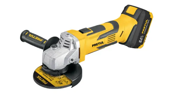 Esmeriladora 4-1/2", 20v, 1 Batería 4ah, Pretul