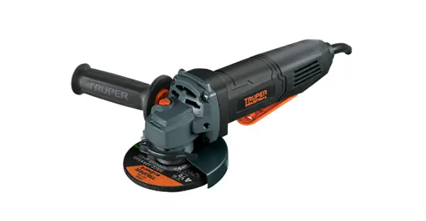 Esmeriladora 4-1/2", 850 W, Int. Paleta, Truper Industrial
