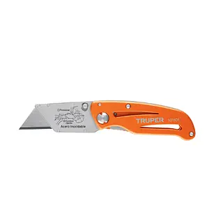 Navaja Abatible 6" Cuerpo De Aluminio Y Acero Inox, Truper