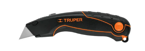 Navaja Retráctil 7" Cuerpo De Aluminio, Truper