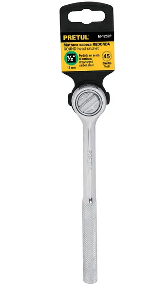 Matraca Cuadro 1/2" Cabeza Redonda, Pretul